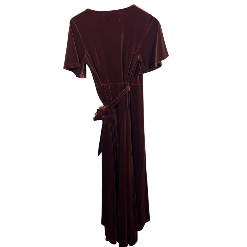 JessaKae Velvet Dress Size Small - Picture 3 of 5